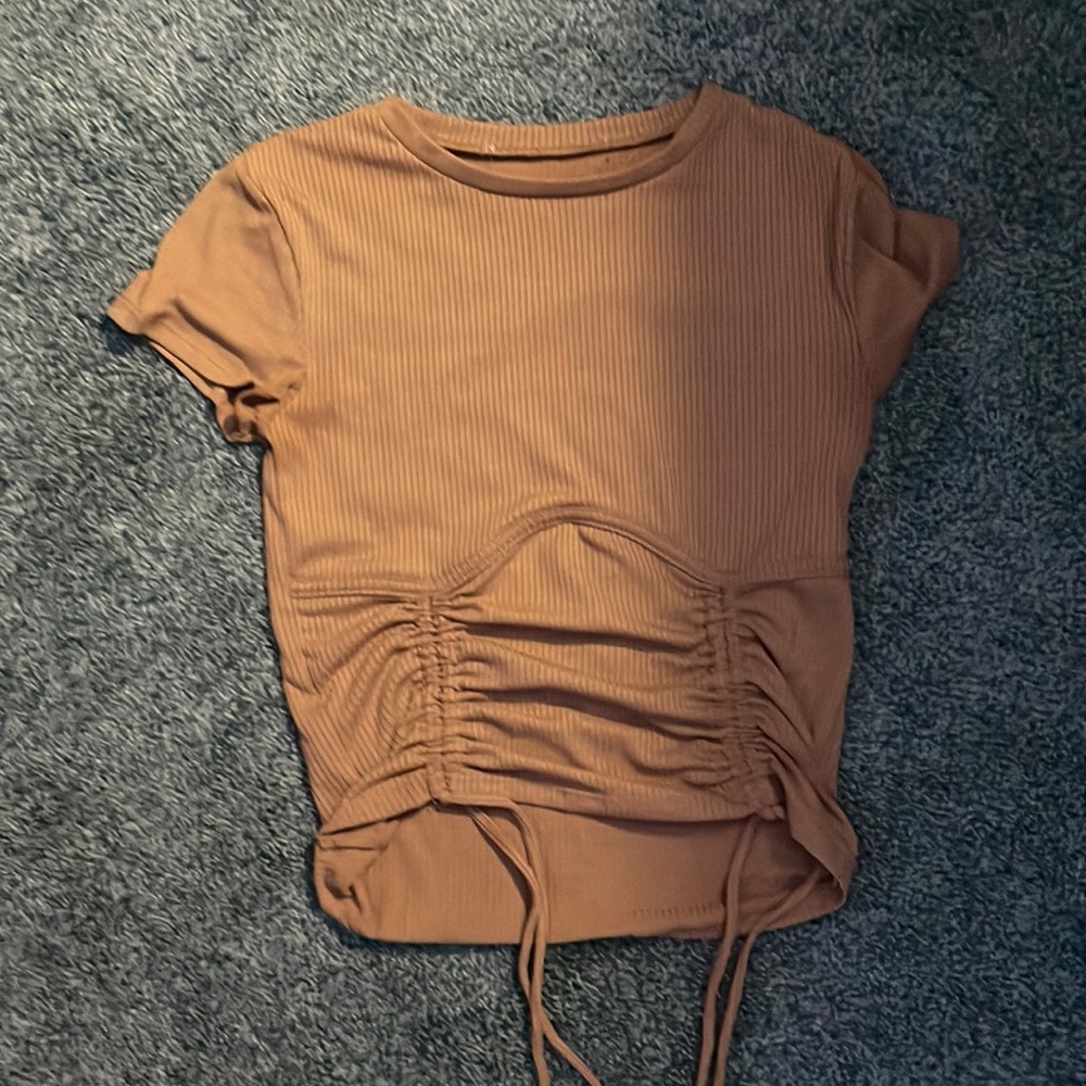 Cream color crop top NO BO